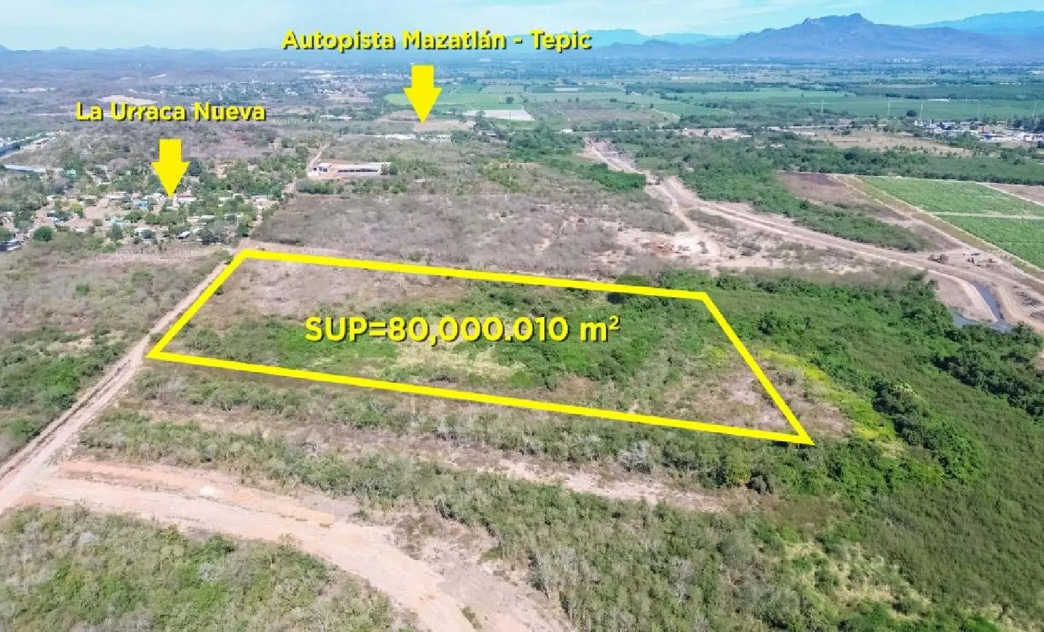 8 HAS IN LA URRACA, MAZATLÁN