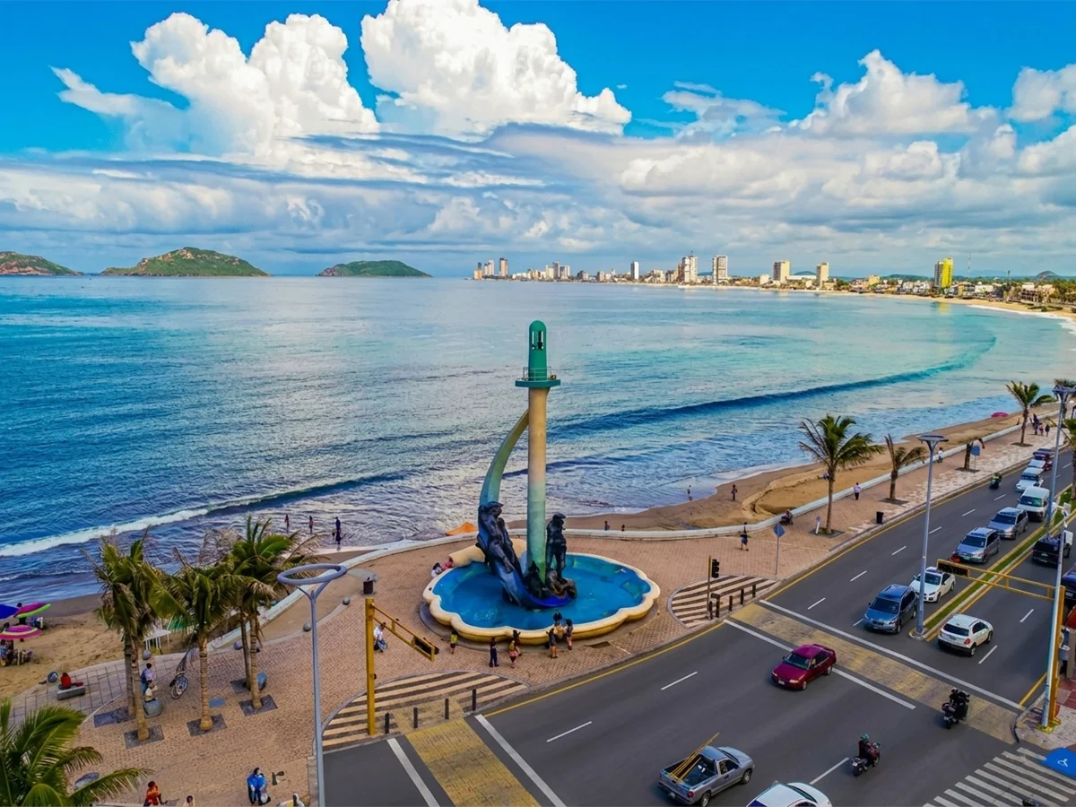 Mazatlán Pacific coast skyline