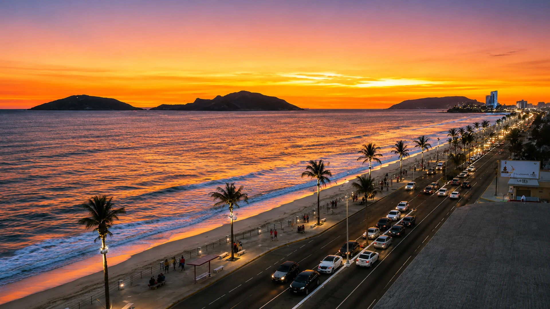 Mazatlán aerial view